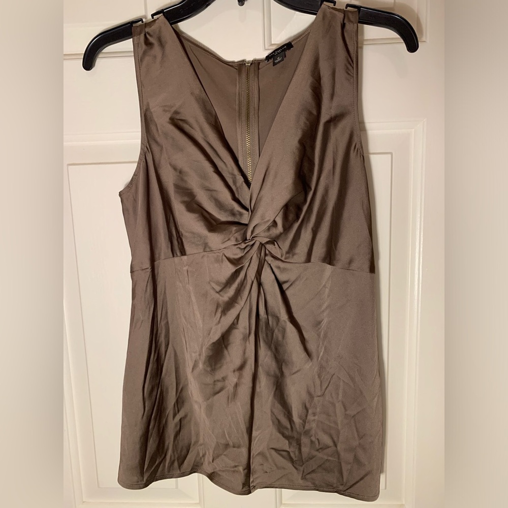 Ann Taylor size 8 bronze tank